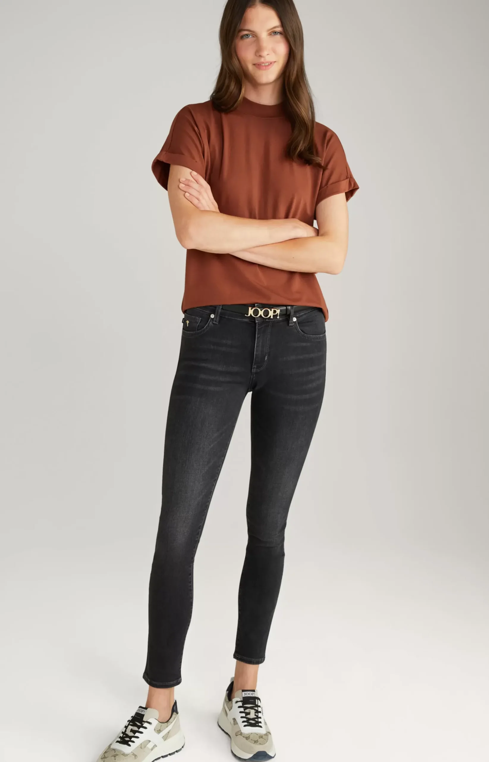 T-shirt in Copper Brown