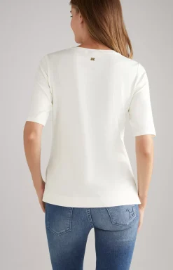 T-shirt in Ecru