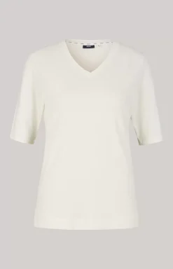 T-shirt in Ecru