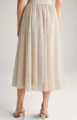 Tulle Skirt in Nude