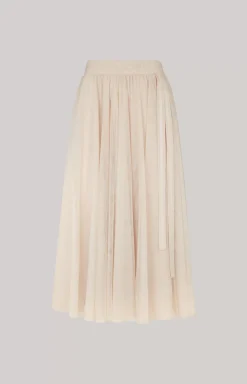 Tulle Skirt in Nude