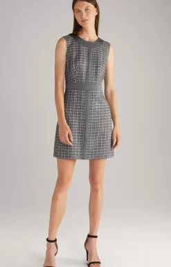 Tweed Dress in Grey