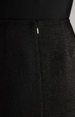 Tweed Skirt in Black