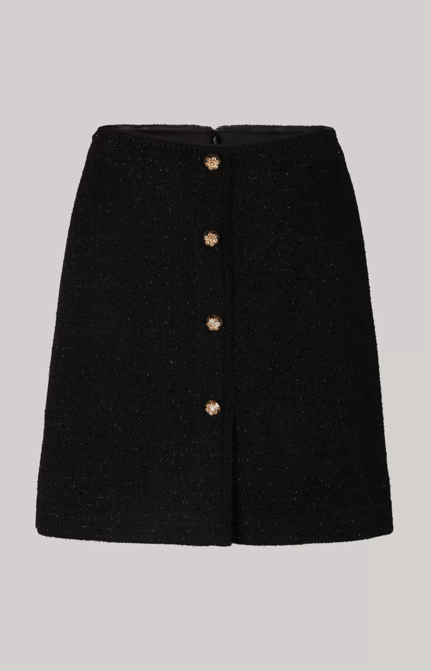 Tweed Skirt in Black