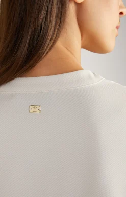 Twill Blouse in Cream
