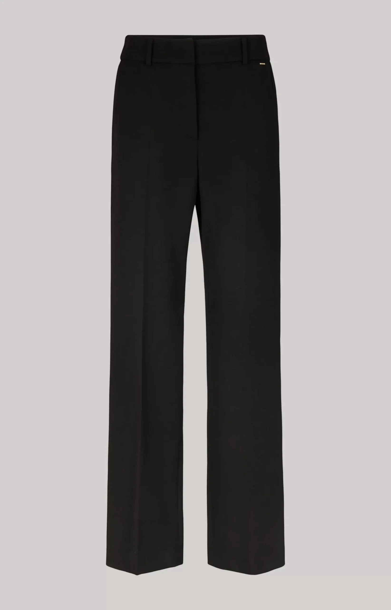 Twill Trousers in Black