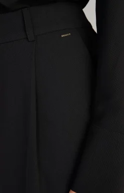 Twill Trousers in Black