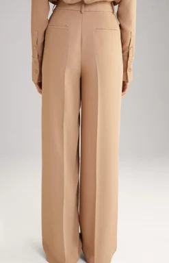 Twill Trousers in Camel