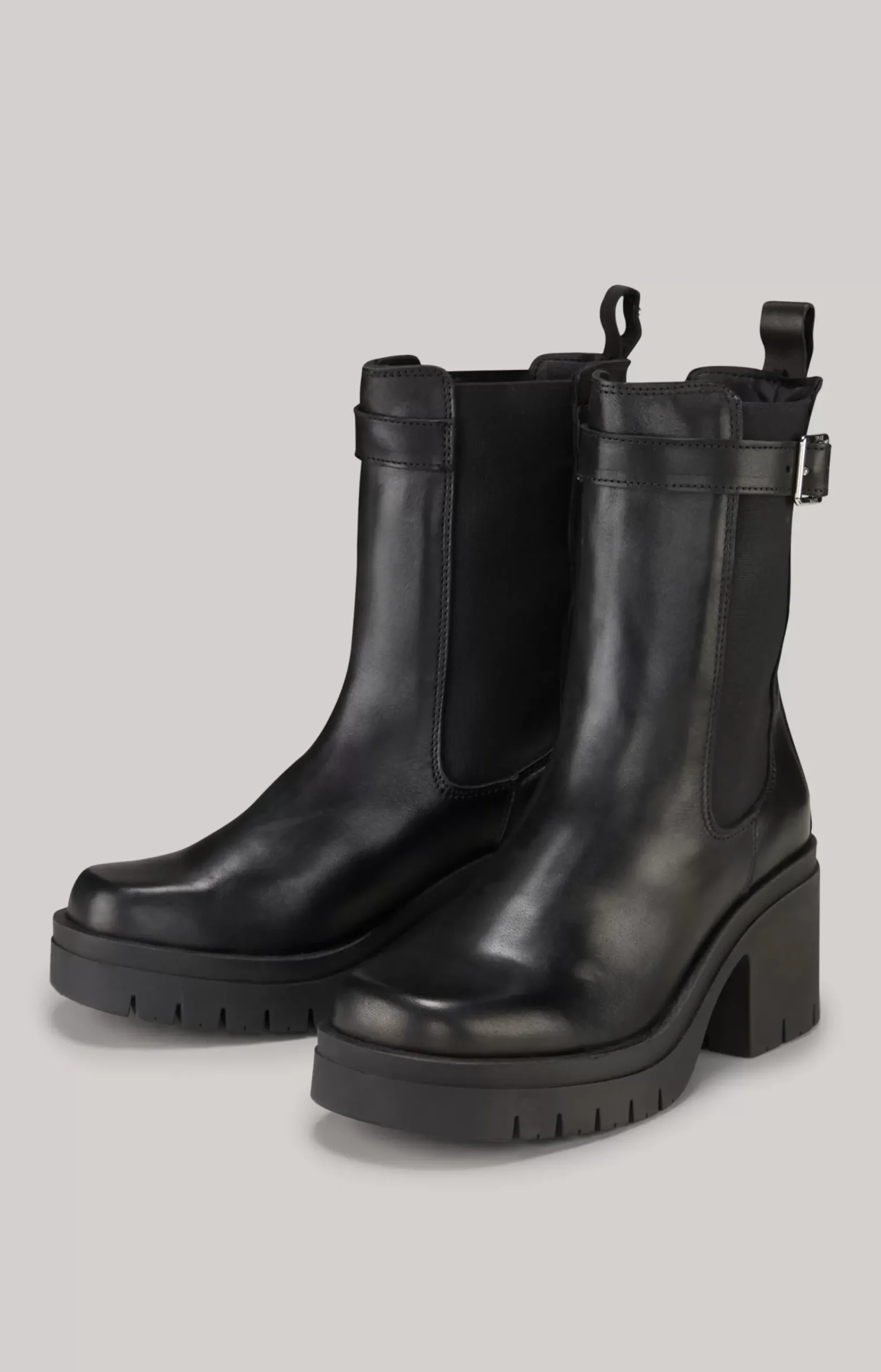 Unico Maria Alto Boots in Black