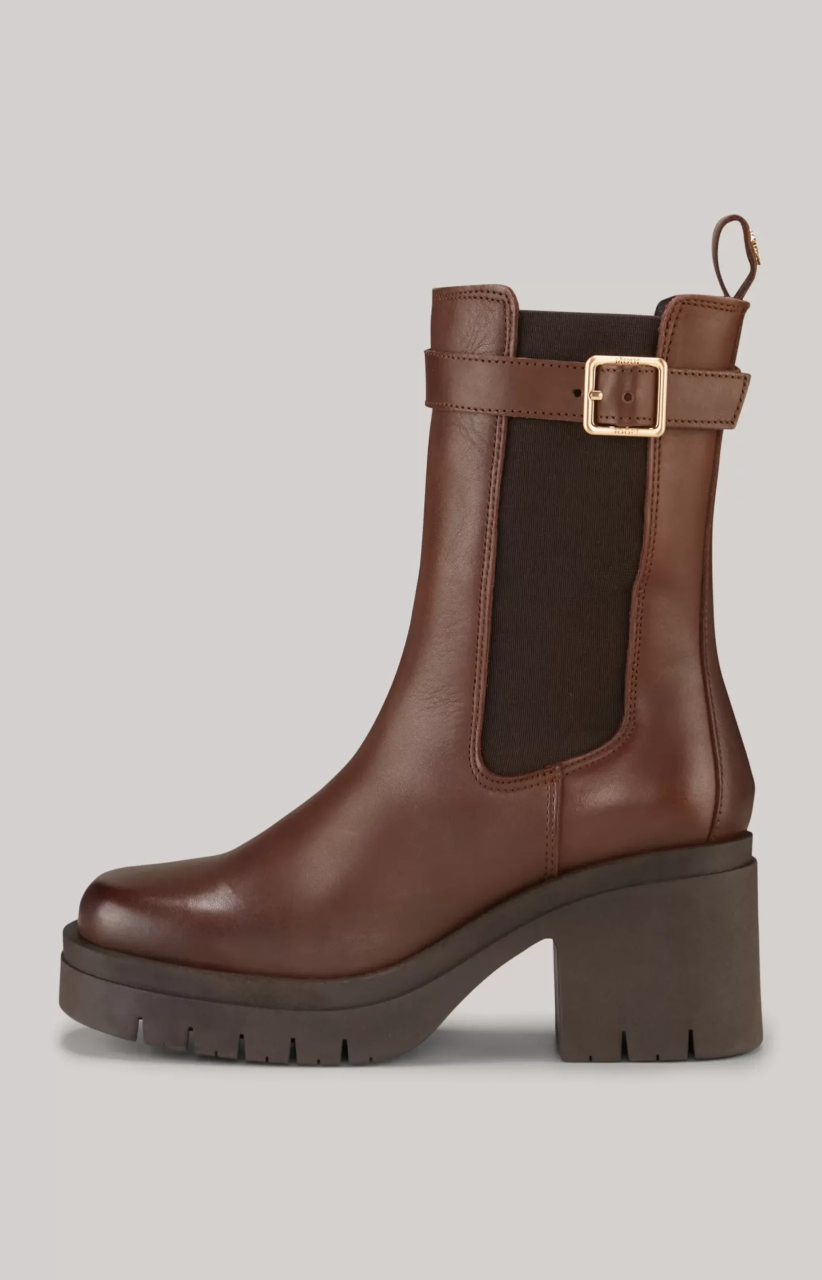 Unico Maria Alto Boots in Brown