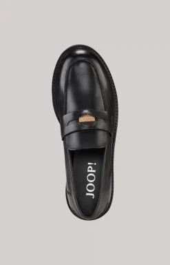 Unico Tori Slip-on Loafers in Black