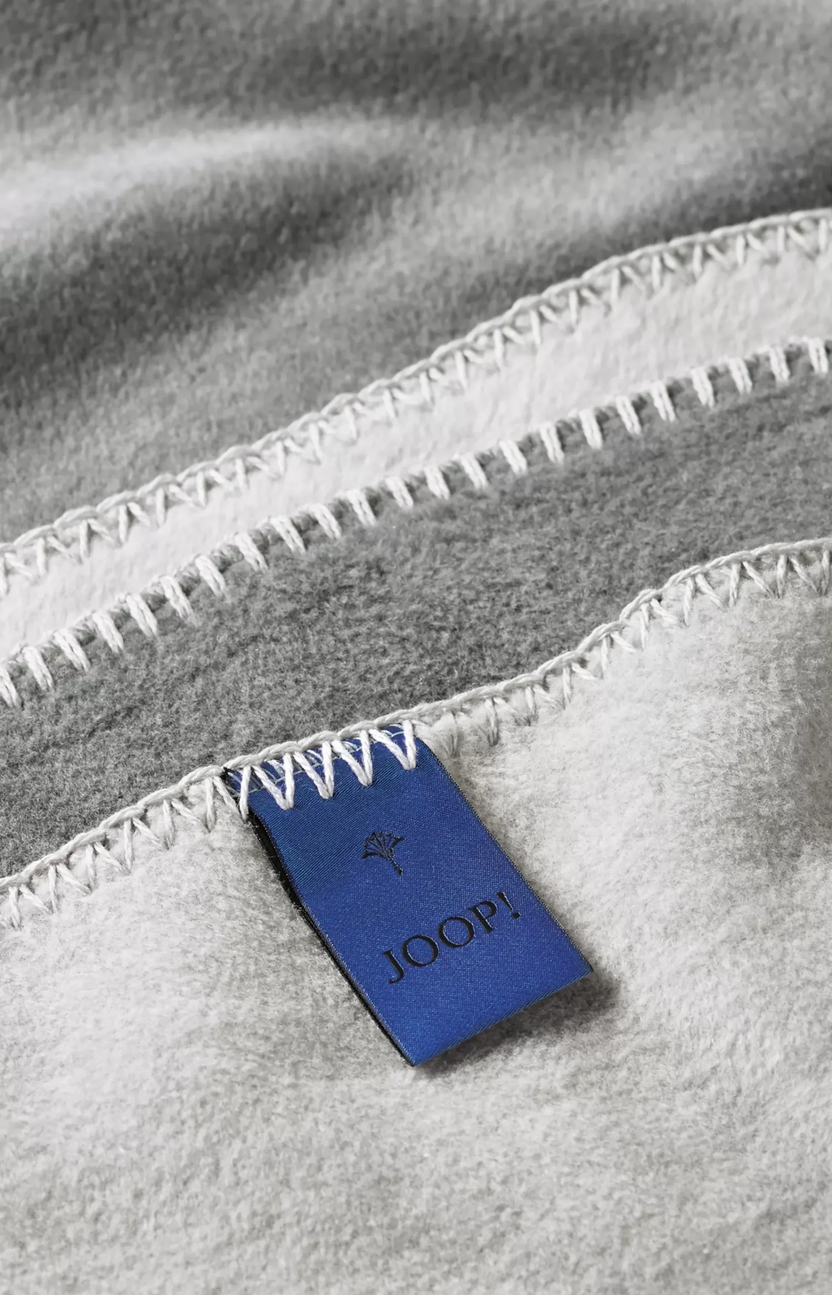 Uni-Doubleface blanket, silver-grey