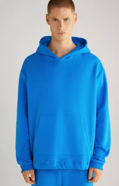 Unisex Cotton Hoodie in Blue