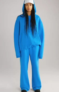 Unisex Cotton Hoodie in Blue