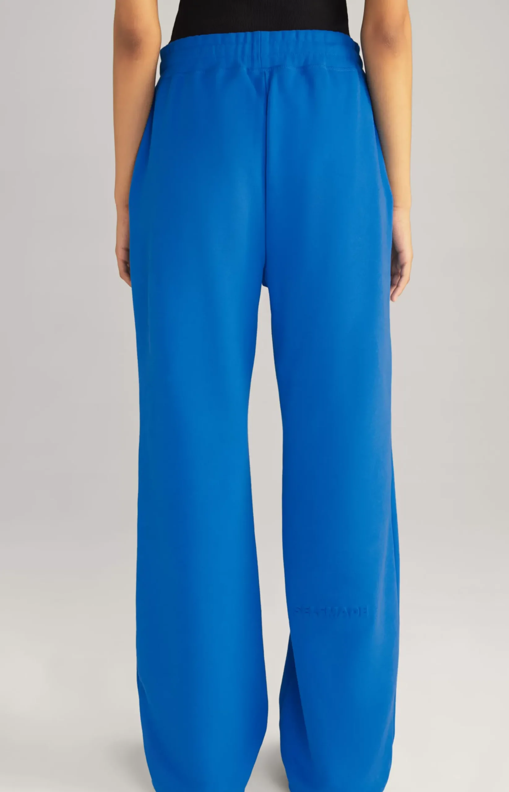 Unisex Cotton Jogging Pants in Blue