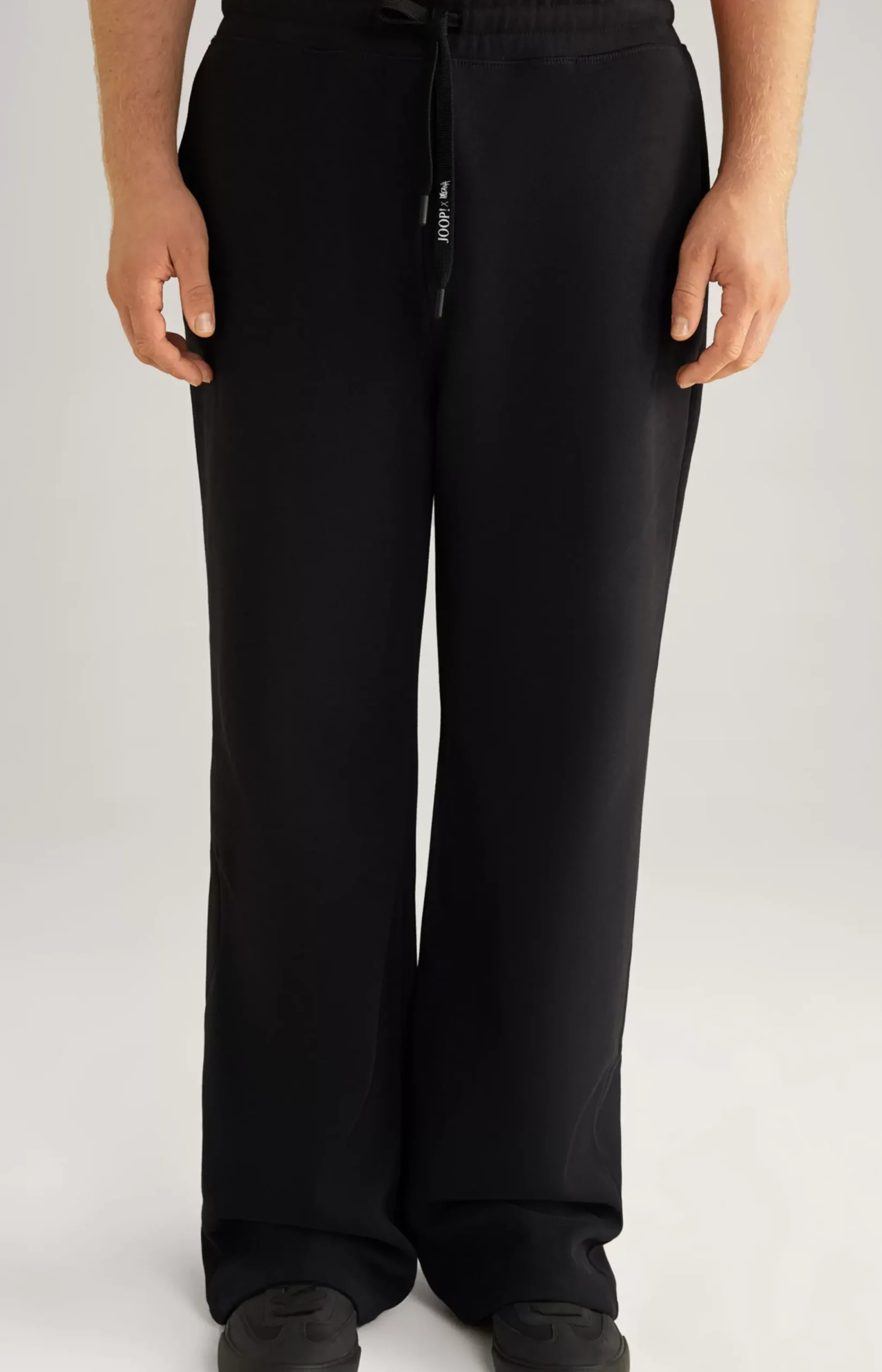 Unisex Cotton Jogging Pants in Black