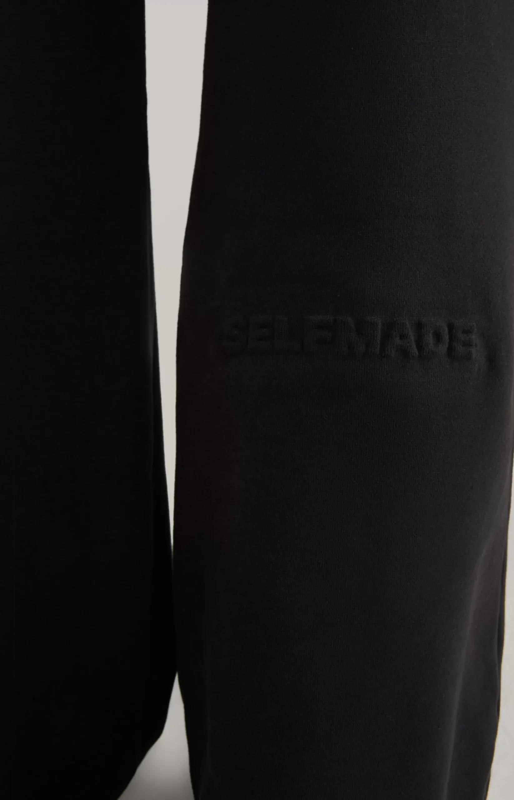 Unisex Cotton Jogging Pants in Black