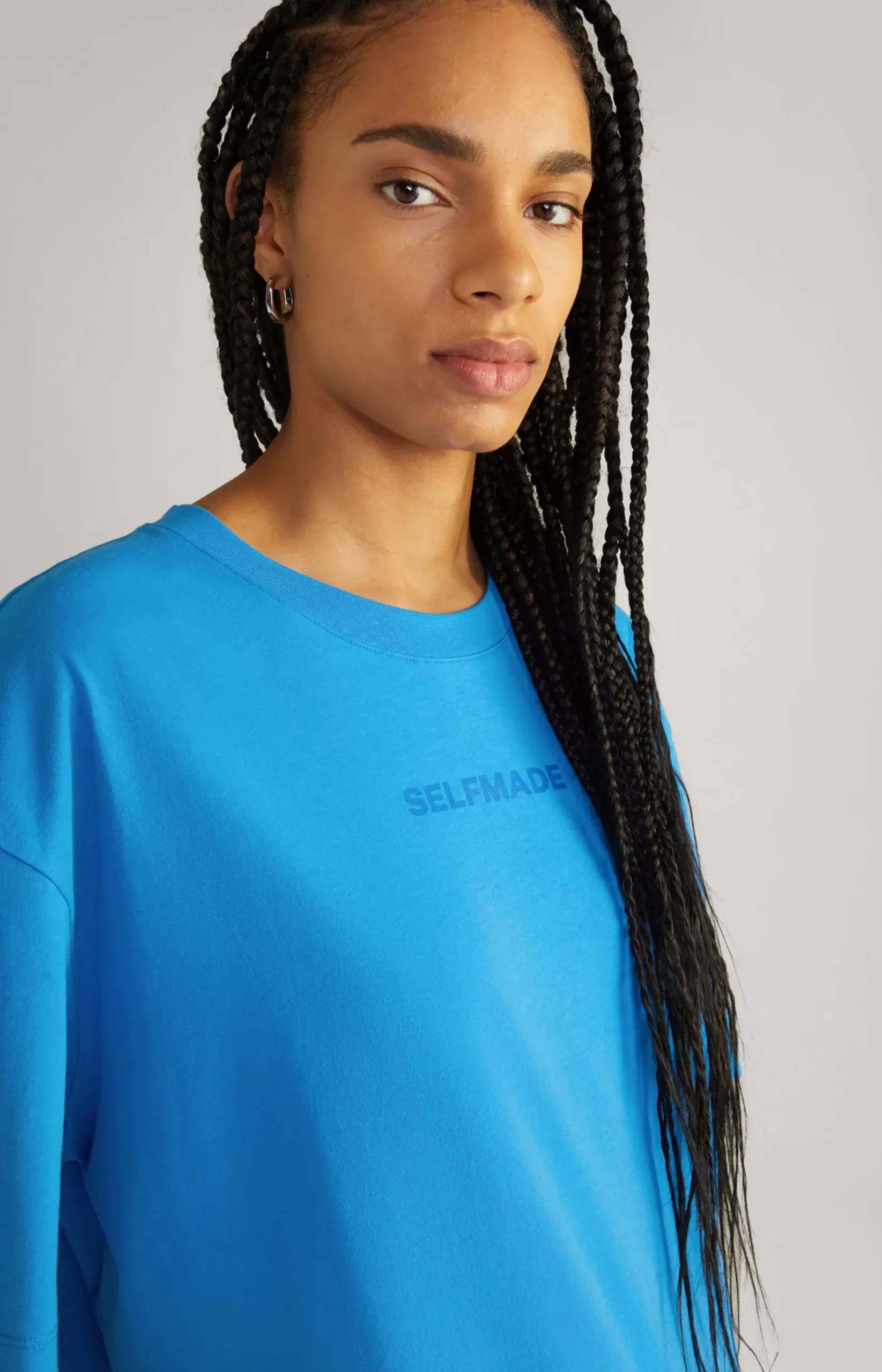 Unisex Cotton T-shirt in Blue