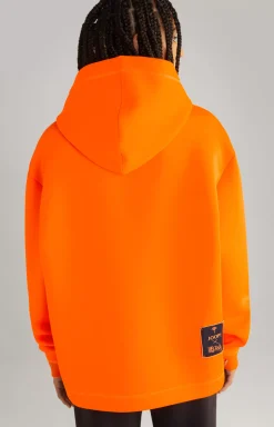 Unisex Hoodie in Neon Orange