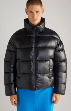 Unisex Quilted Jacket in Black