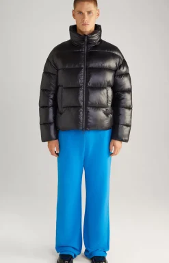 Unisex Quilted Jacket in Black