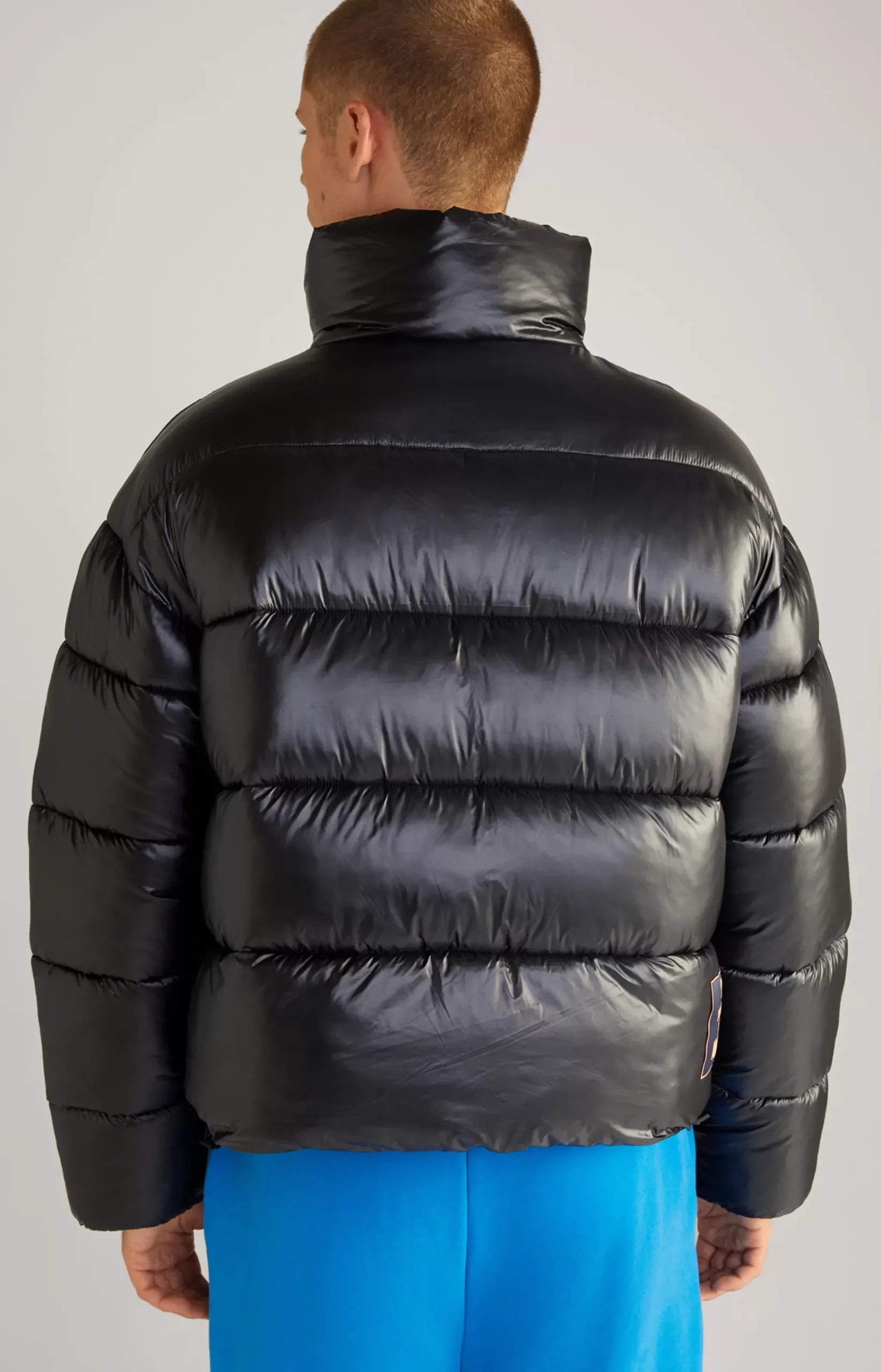 Unisex Quilted Jacket in Black