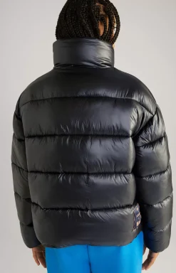 Unisex Quilted Jacket in Black