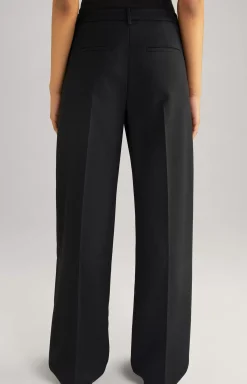 Unisex Suit Trousers in Black