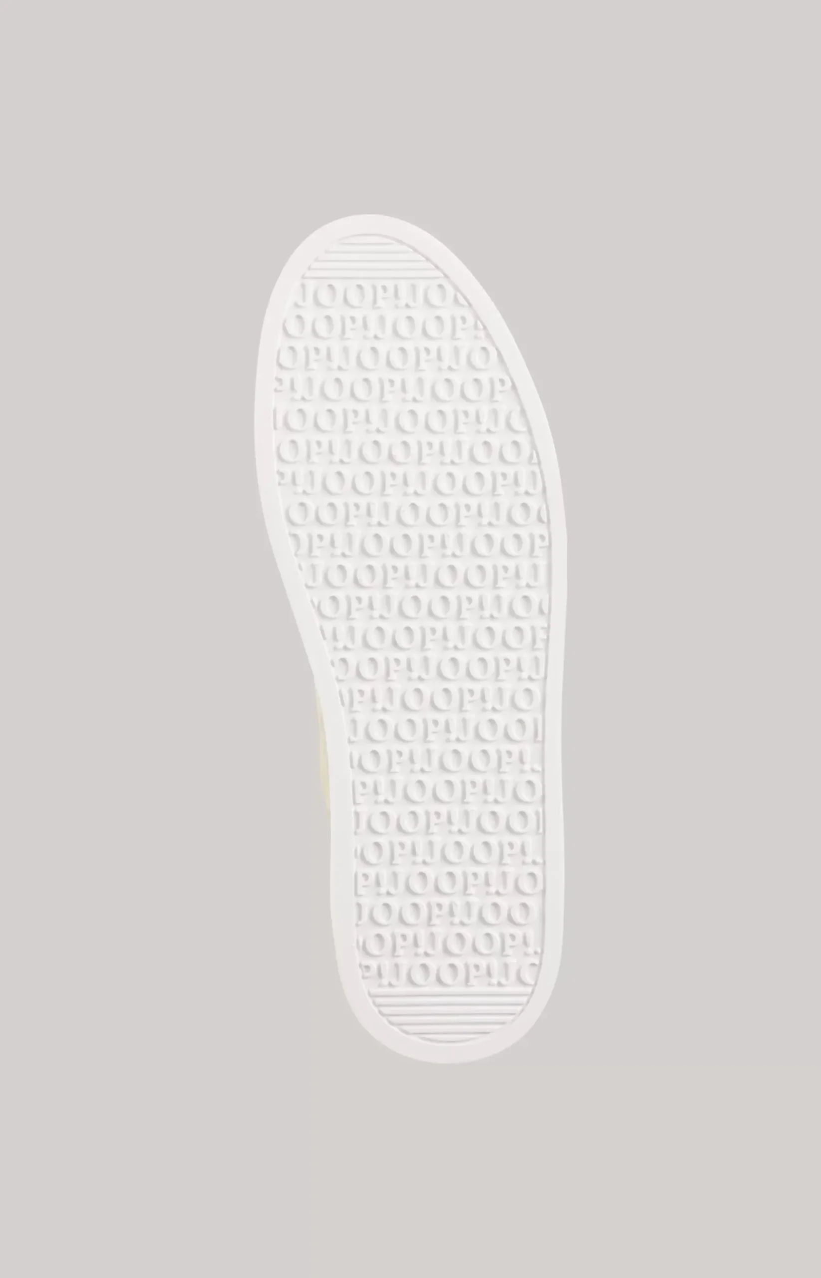 Velluto Stampa New Daphne Trainers in Beige
