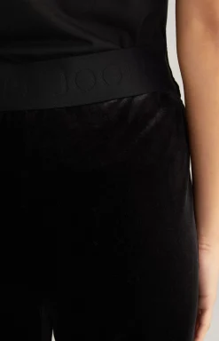 Velvet Trousers in Black