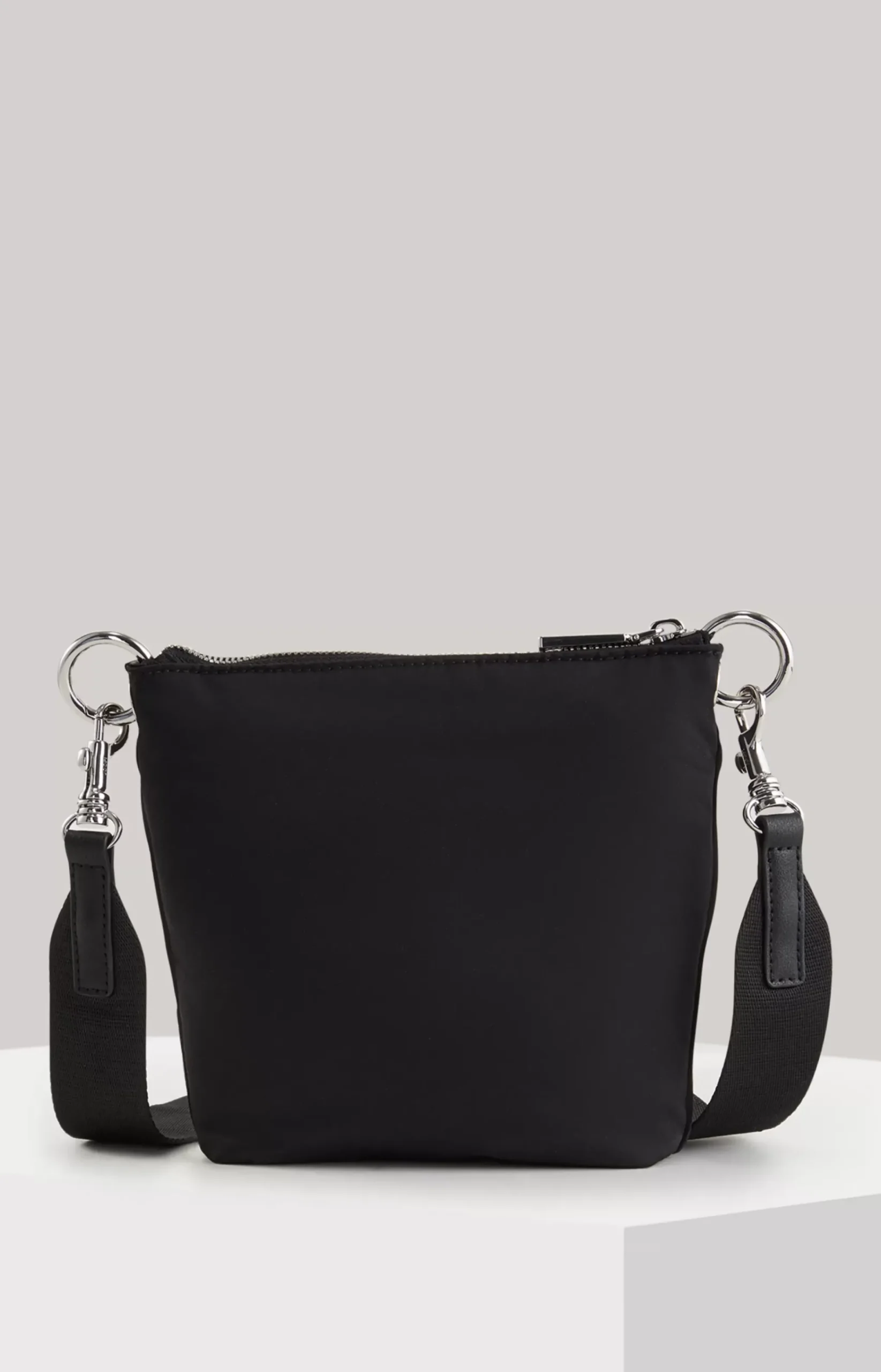Vita Puro Salvia Shoulder Bag in Black