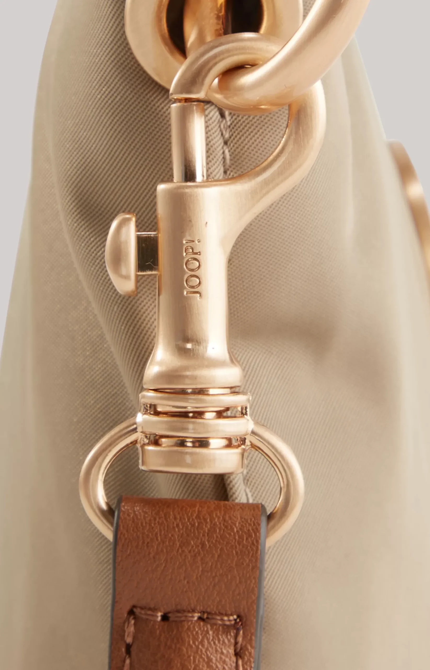 Vita Puro Salvia Shoulder Bag in Beige