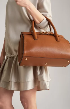 Vivace Giulia Handbag in Brown