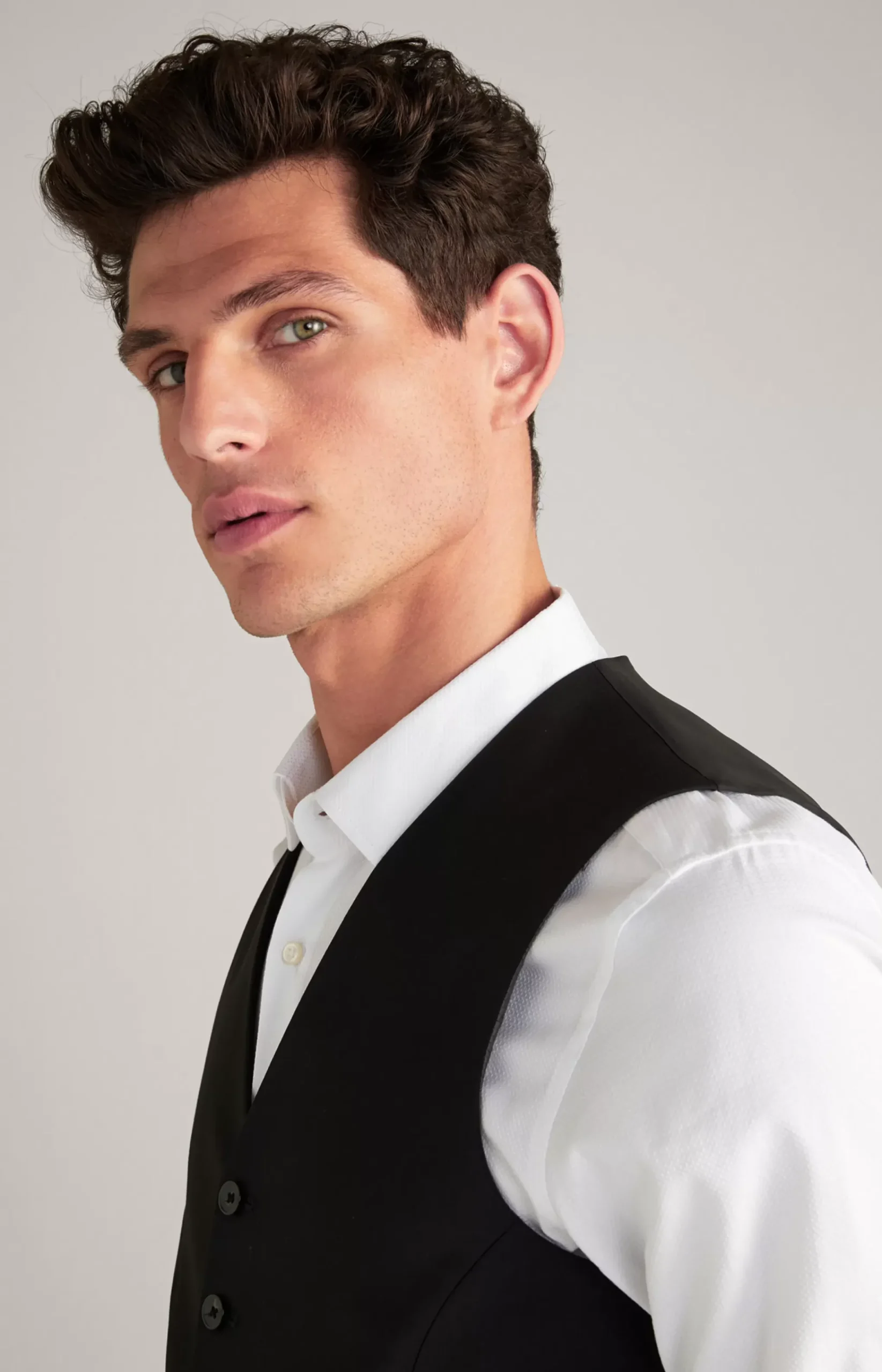 Wackno Modular Waistcoat in Black