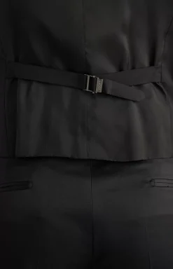 Wackno Modular Waistcoat in Black