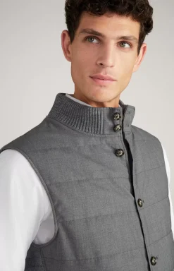 Wermut Waistcoat in Dark Grey
