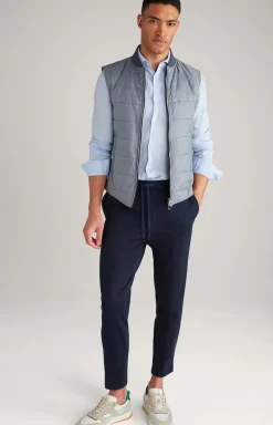 Wilmot Quilted Waistcoat in Blue