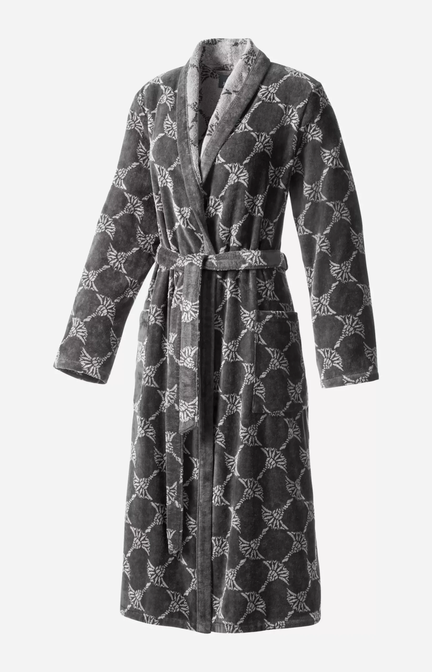 Women's Bathrobe in Anthracite