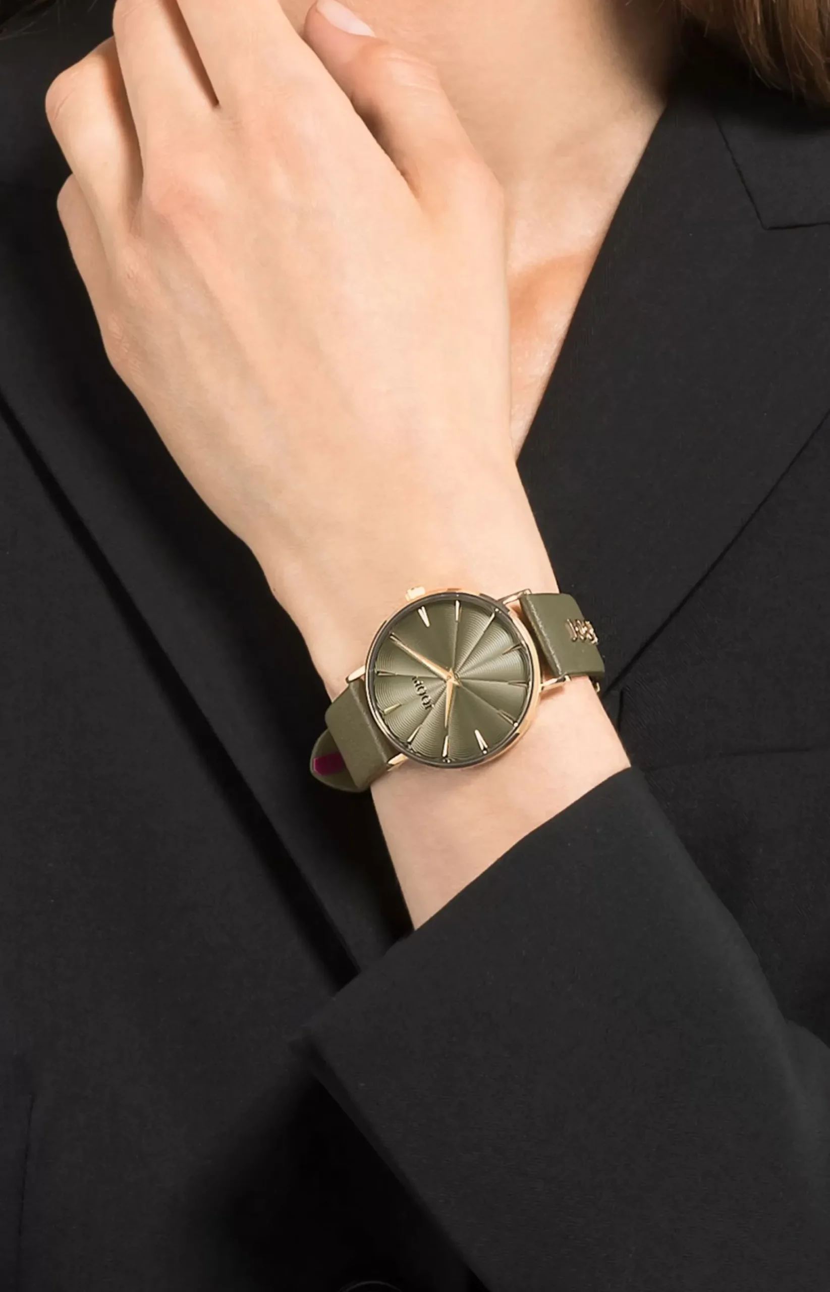 Women's Watch in Khaki/Gold