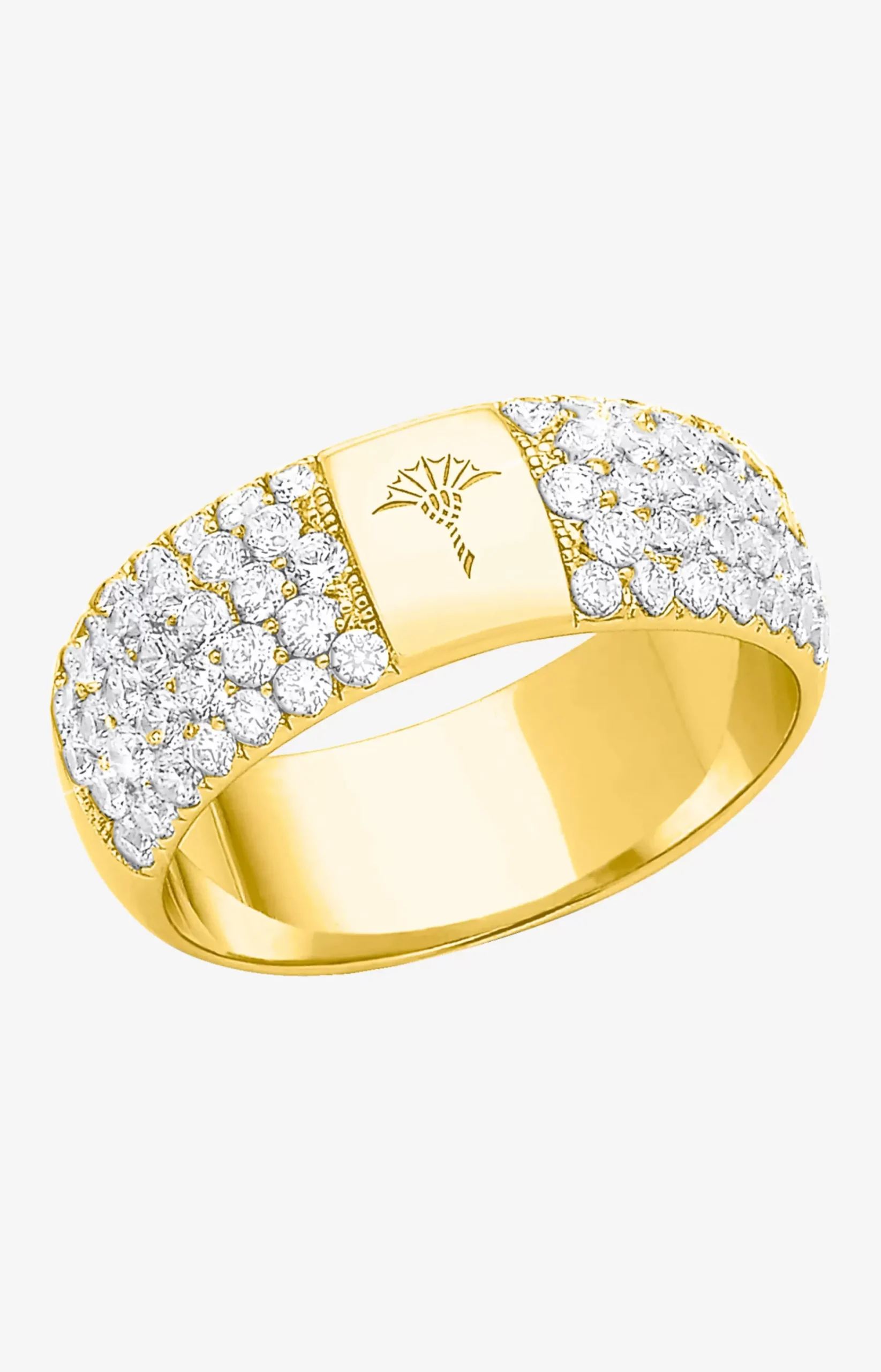 Zirconia Ring in Gold