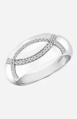 Zirconia Ring in Silver
